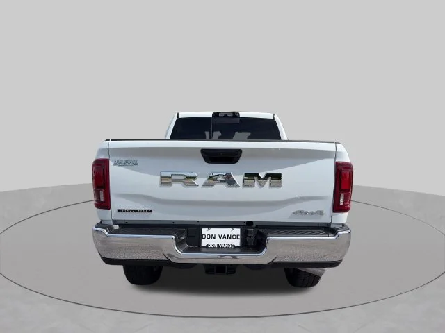New 2026 Bright White Clear-Coat Exterior Paint RAM Big Horn image 4