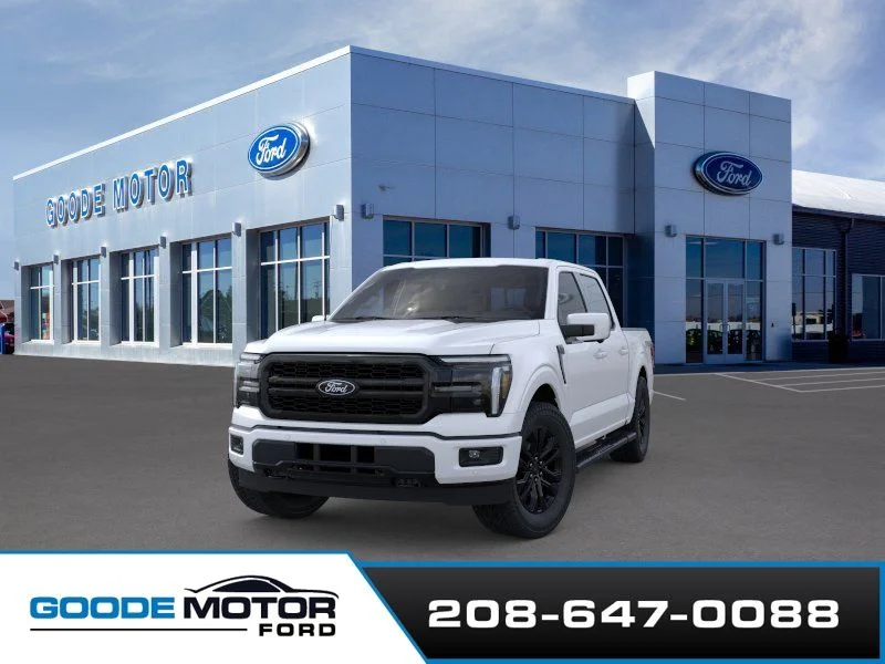 New 2026 Star White Metallic Tri-Coat Ford Lariat® image 2