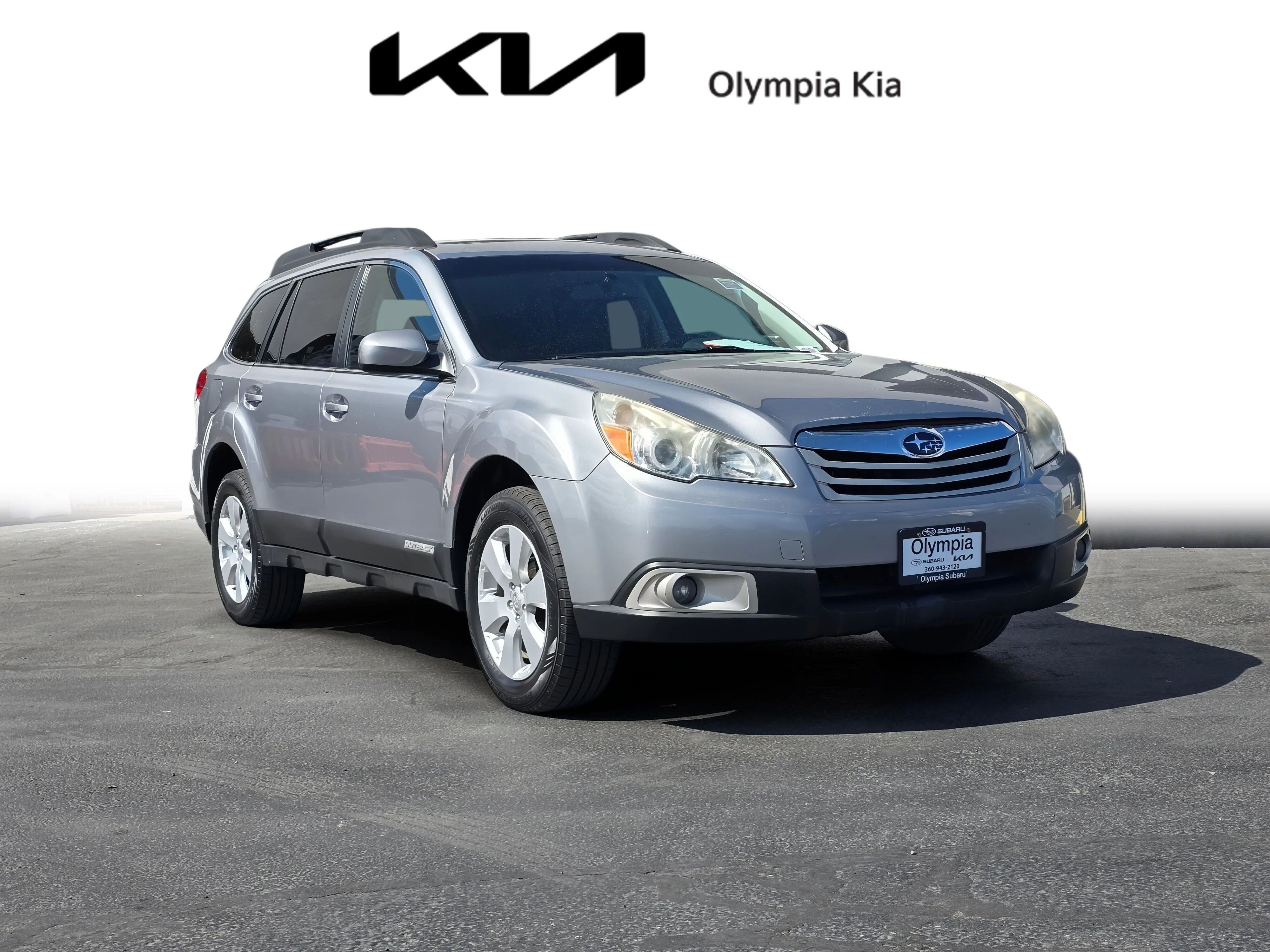 Used 2010 Steel Silver Metallic Subaru 2.5i Premium image 1