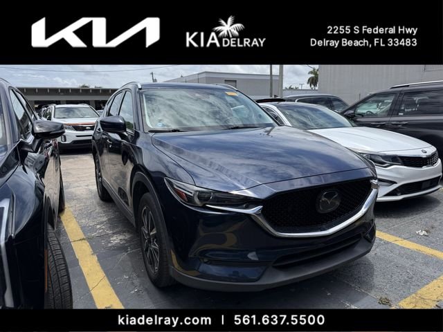 Used 2018 Blue Mazda Grand Touring image 1