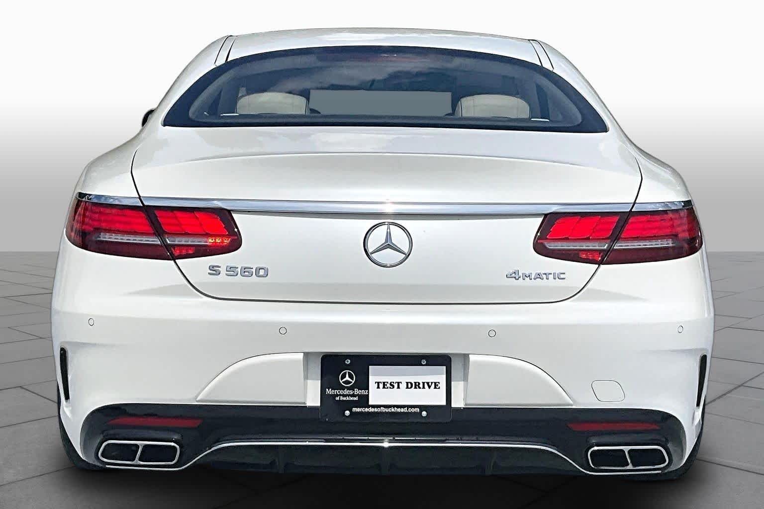 Used 2019 designo Diamond White Mercedes-Benz S 560 image 5