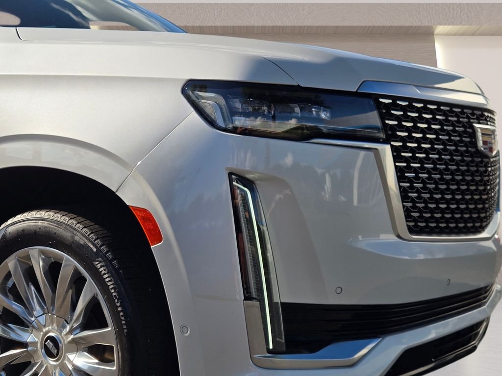 Used 2023 White Cadillac Premium Luxury image 2