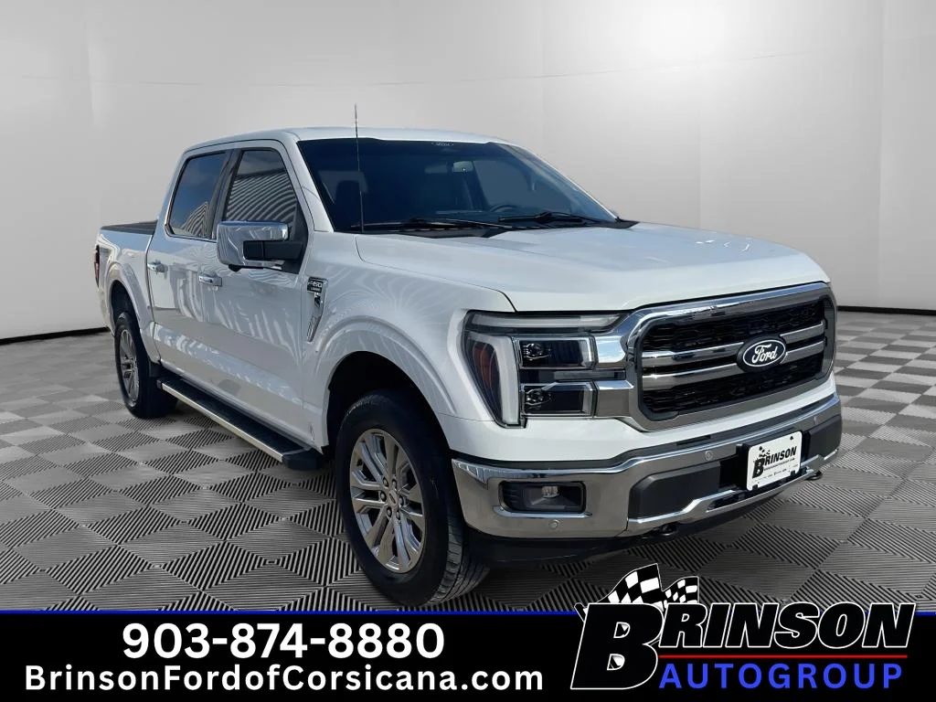 Used 2025 Oxford White Ford LARIAT image 3