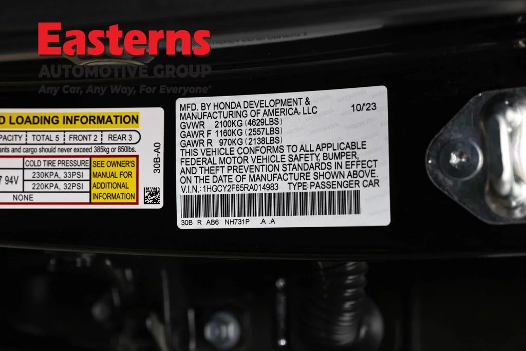 Used 2024 Black Honda EX-L image 35