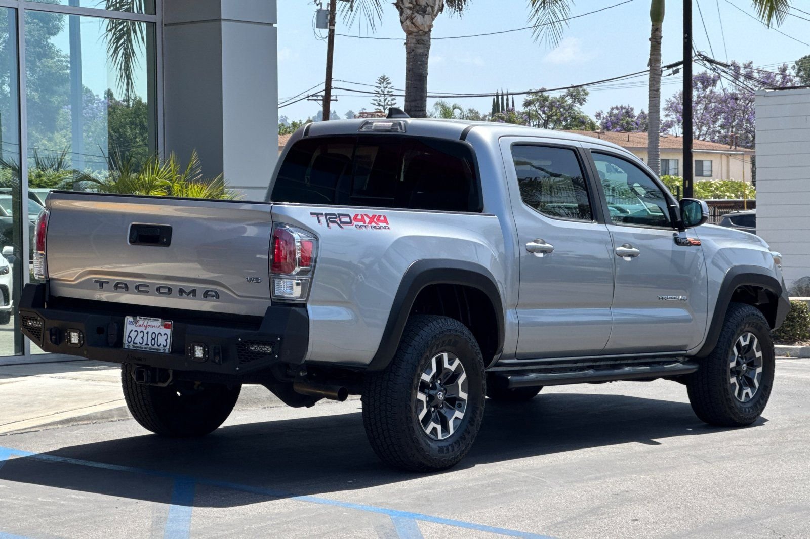 Used 2021 Silver Toyota TRD Off-Road image 5