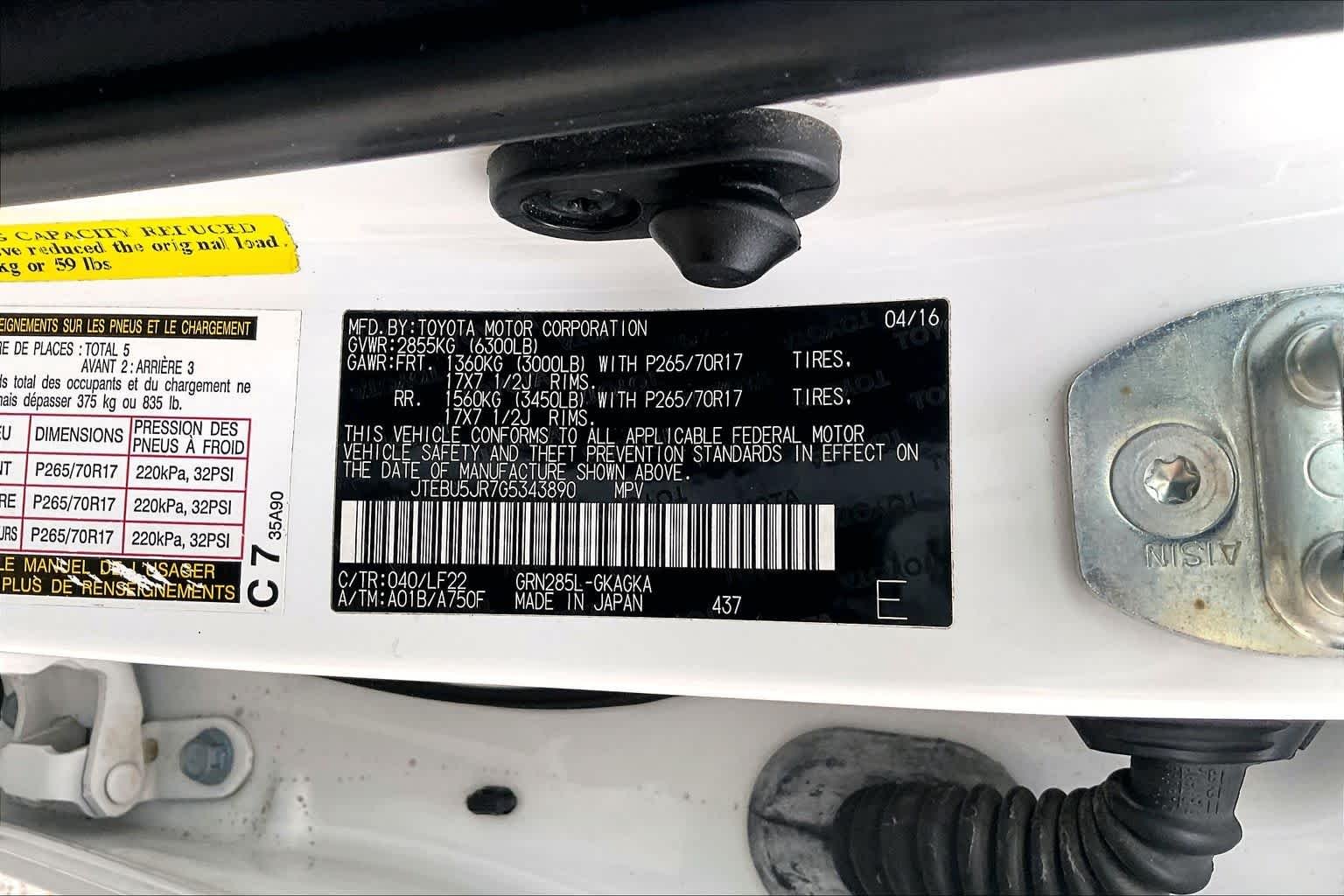 Used 2016 Super White Toyota TRD Pro image 34