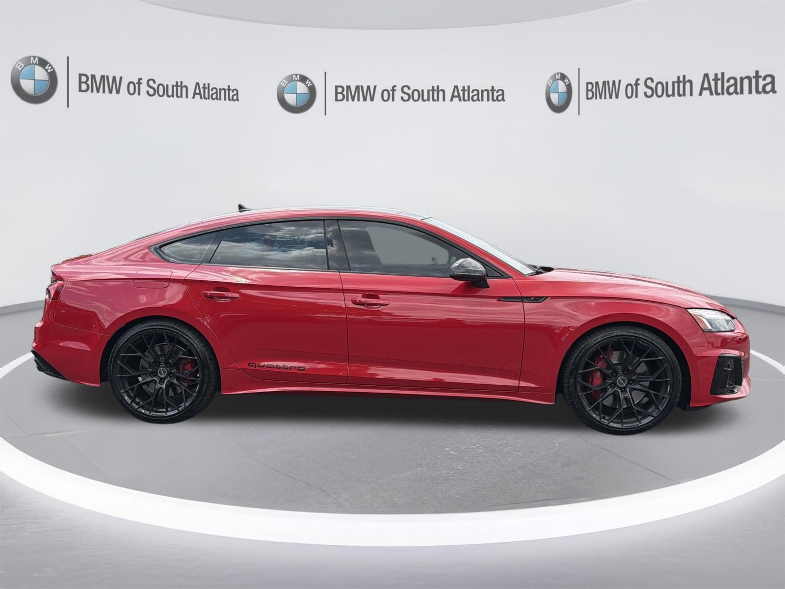 Used 2024 Progressive Red Metallic Audi Premium Plus image 30
