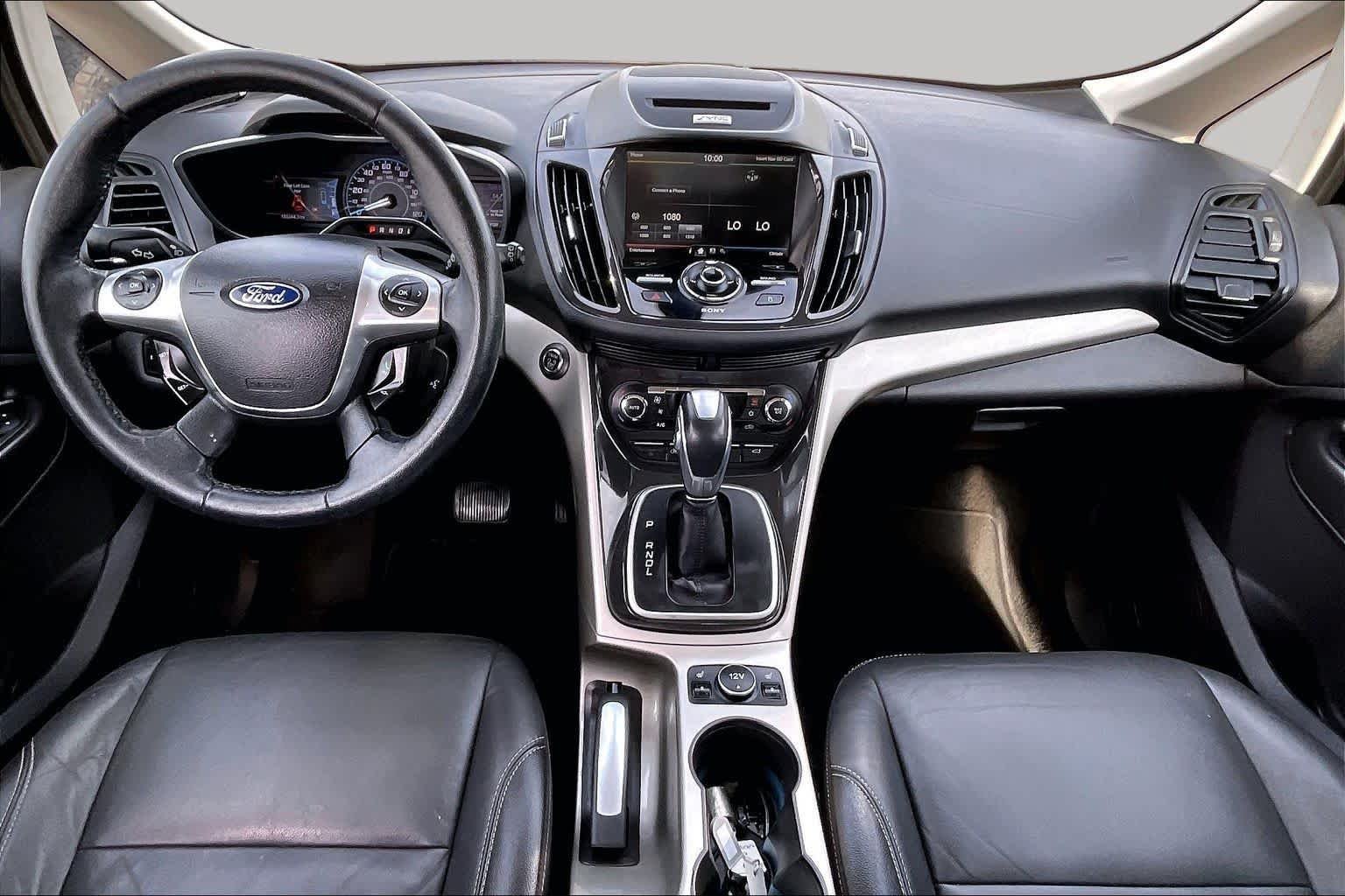 Used 2015 White Platinum Metallic Tri-Coat Ford SEL image 13