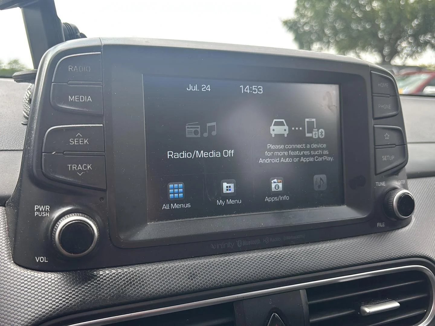 Used 2021 Galactic Gray Hyundai NIGHT image 11