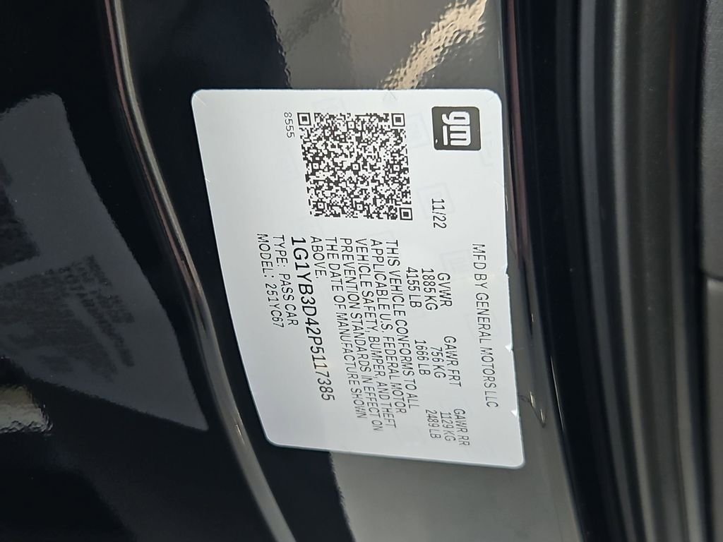 Used 2023 Black Chevrolet Stingray image 26