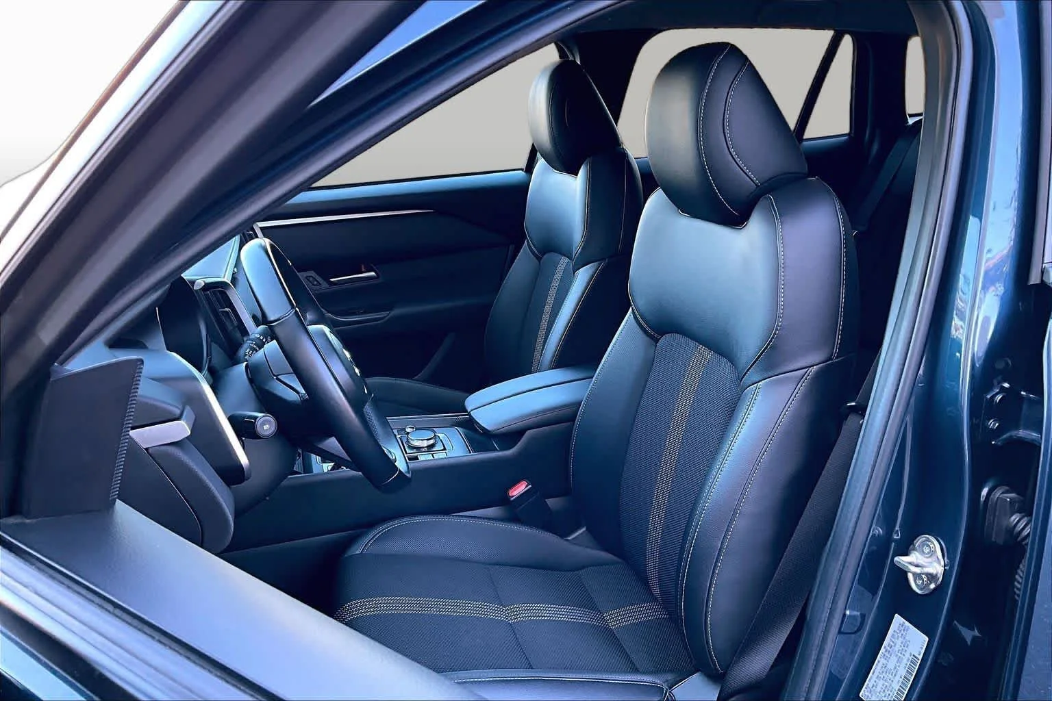 Used 2025 Ingot Blue Metallic Mazda 2.5 S Preferred Package image 8