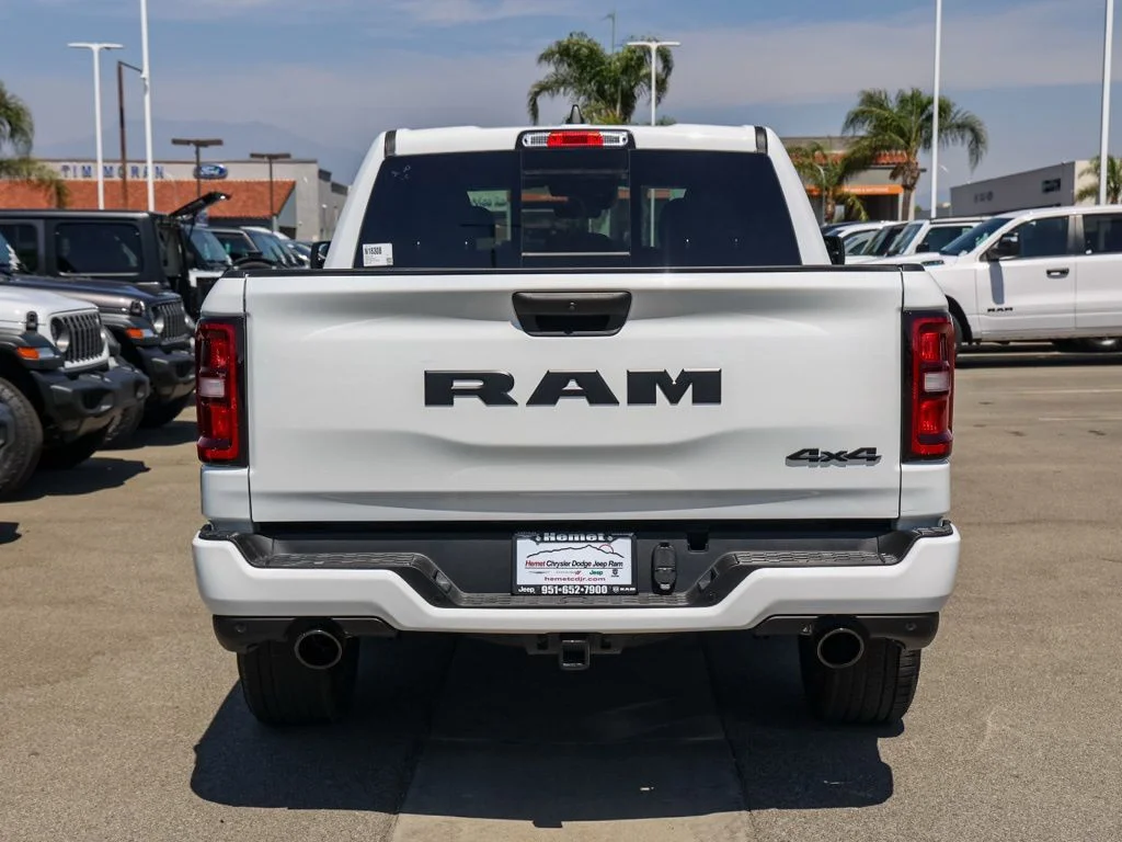 New 2026 Bright White Clear-Coat Exterior Paint RAM Black Express image 4