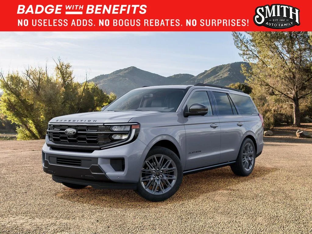 New 2027 Glacier Gray Metallic Tri-Coat Ford Platinum image 3