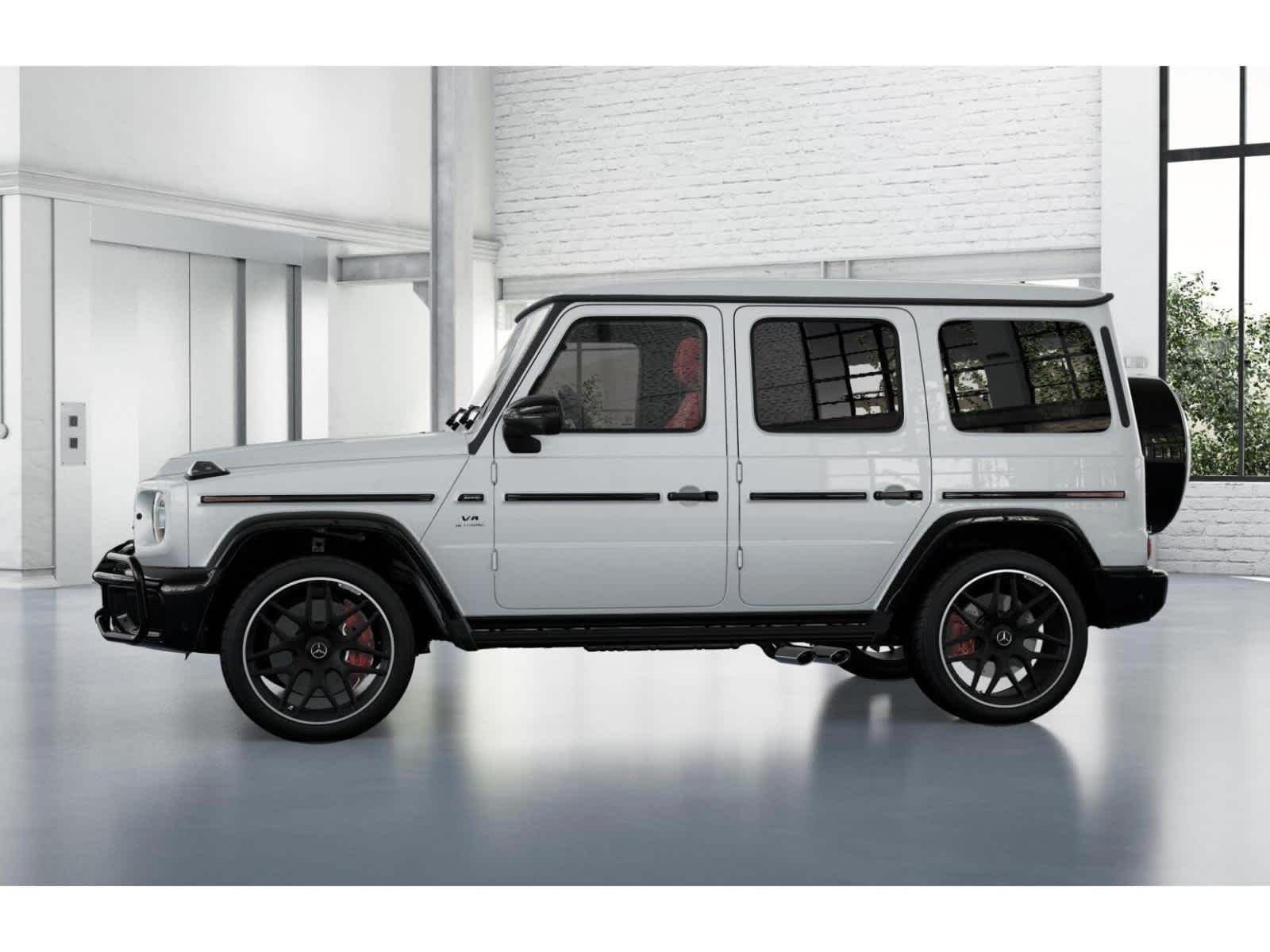 New 2026 MANUFAKTUR Moonlight White Metallic Mercedes-Benz AMG® G 63 SUV image 74