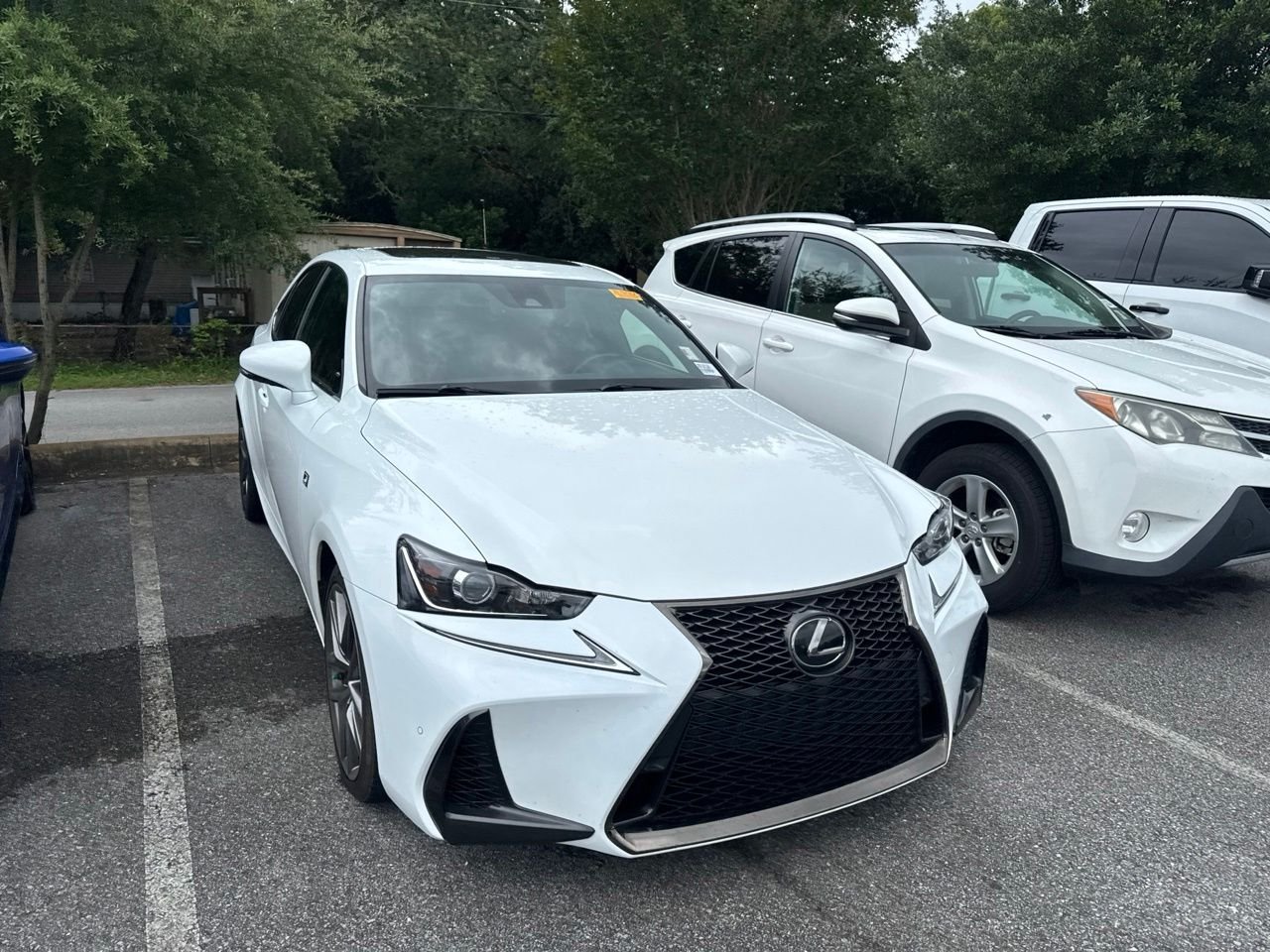 Used 2018 White Lexus 350 image 3
