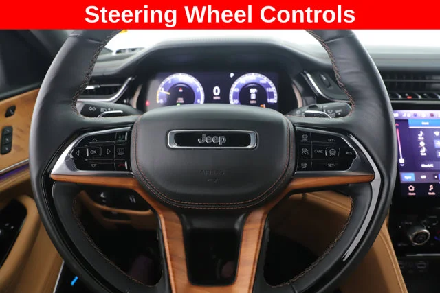 Used 2025 White/off-white Jeep Summit Reserve image 24