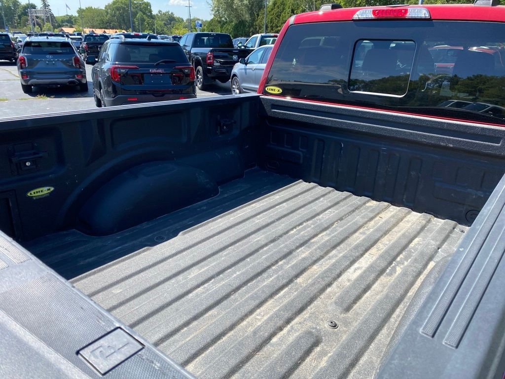 Used 2023 Rapid Red Metallic Tinted Clearcoat Ford Lariat image 4