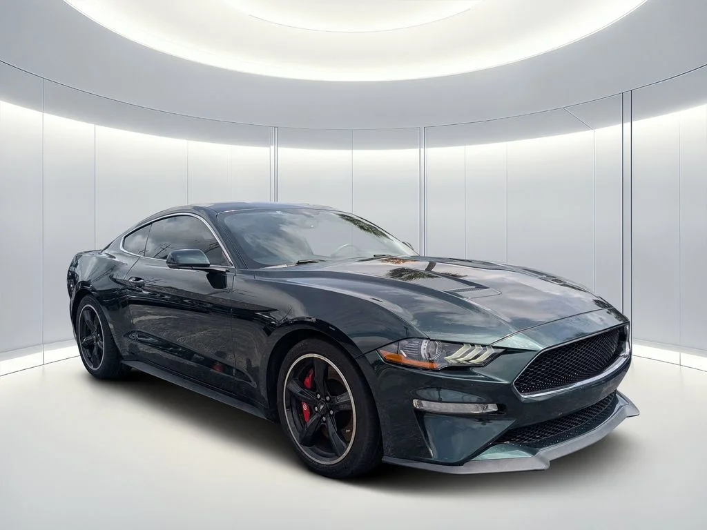 Certified Used 2019 Green Ford Bullitt image 2