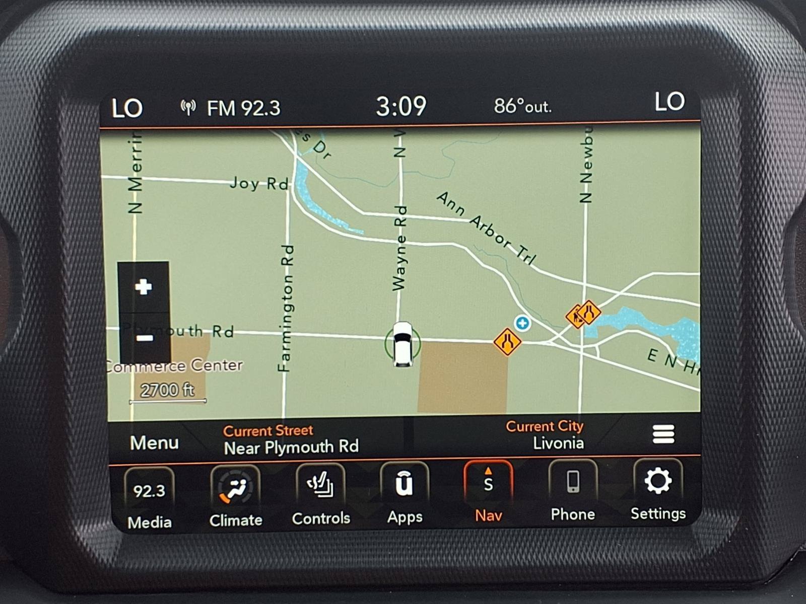 Certified Used 2023 Hydro Blue Pearlcoat Jeep Mojave image 9