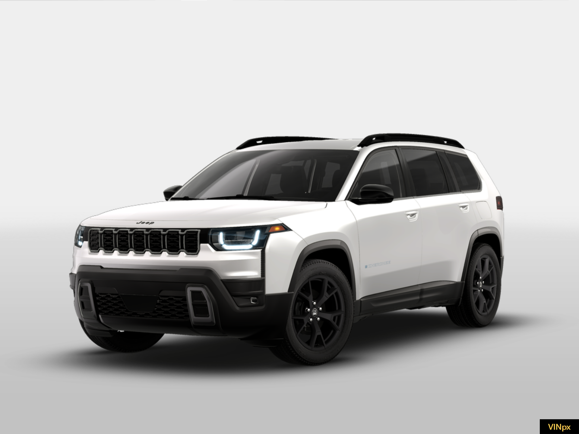 New 2026 Bright White Clear-Coat Exterior Paint Jeep  image 1