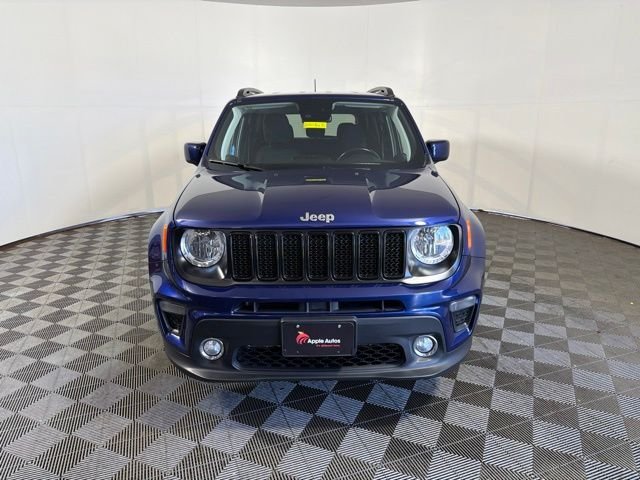 Certified Used 2021 Blue Jeep Latitude image 4