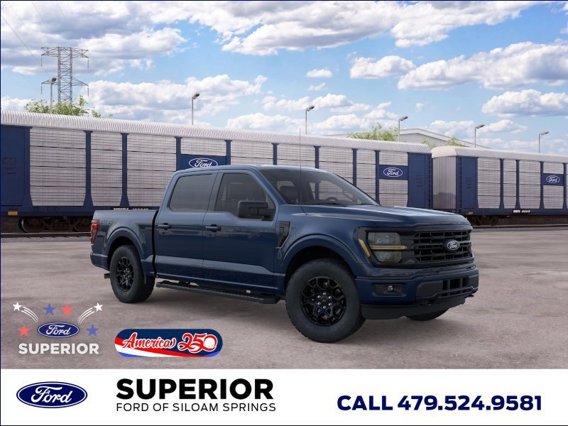New 2026 Antimatter Blue Metallic Ford XLT image 7