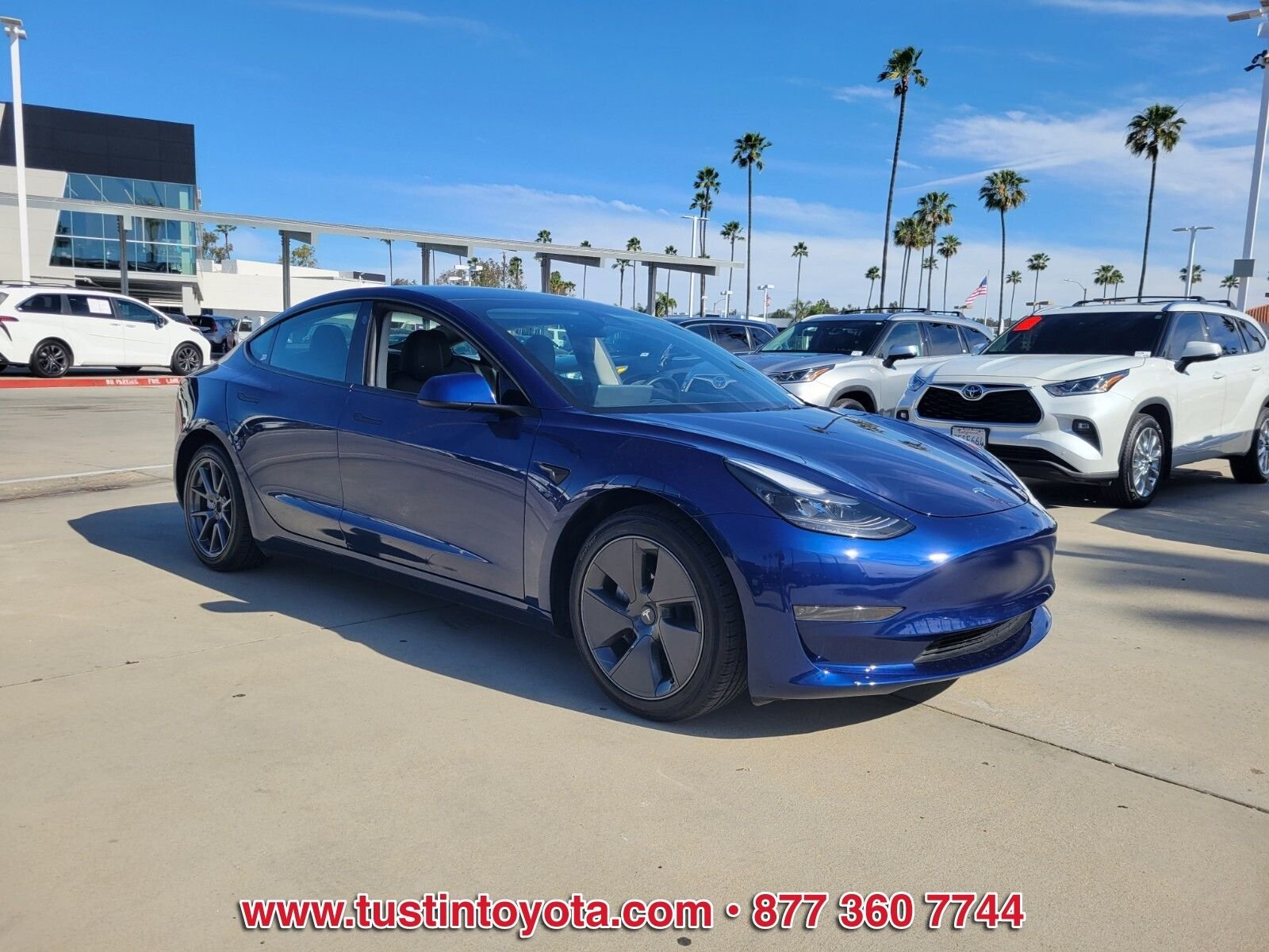 Used 2023 Tesla Model 3 Base with VIN 5YJ3E1EA2PF600617 for sale in Tustin, CA