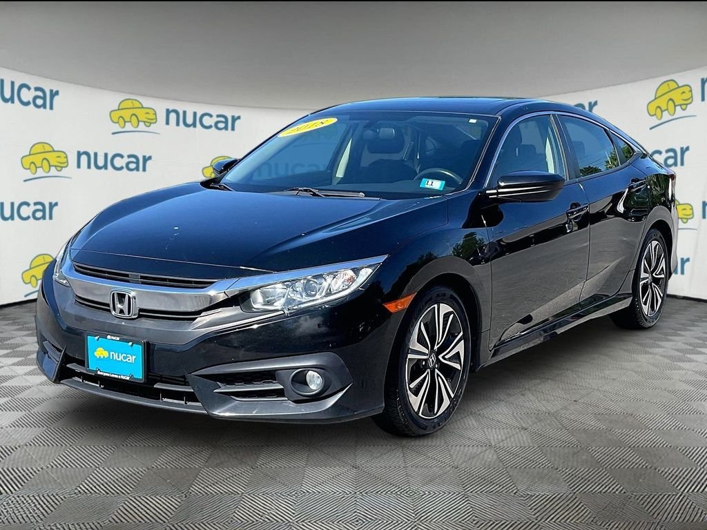 Used 2018 Black Honda EX-T image 3