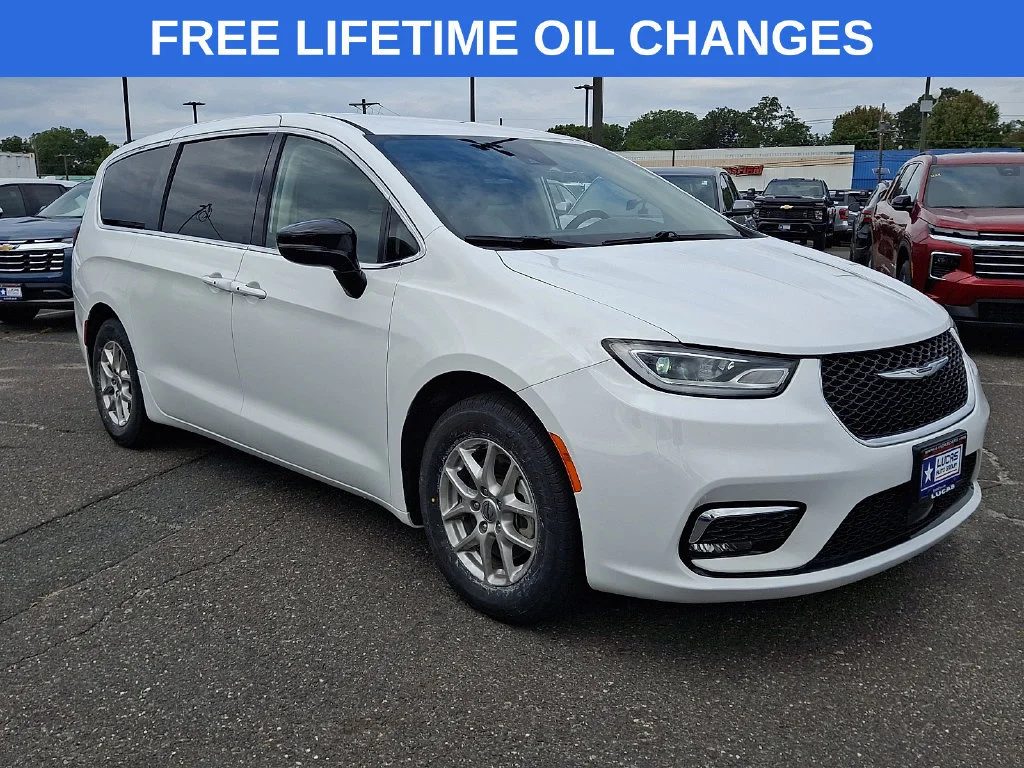 Used 2024 Bright White Cl Chrysler Touring L image 1