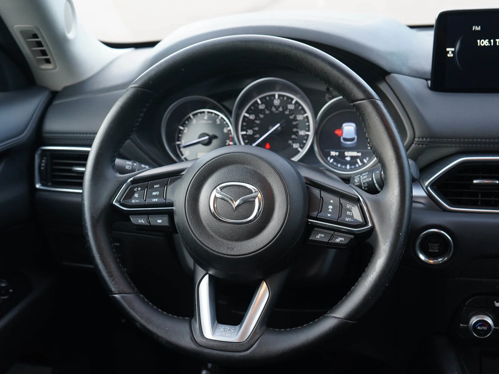 Used 2021 Sonic Silver Metallic Mazda Touring image 16