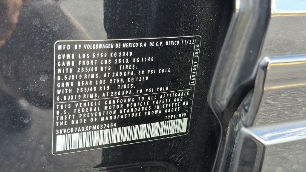 Certified Used 2023 Black Volkswagen 2.0T SE R-Line Black image 26