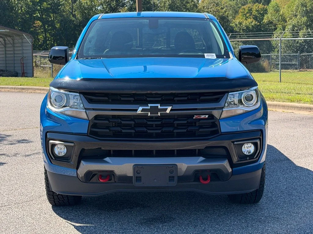 Used 2022 Bright Blue Metallic Chevrolet Z71 image 35