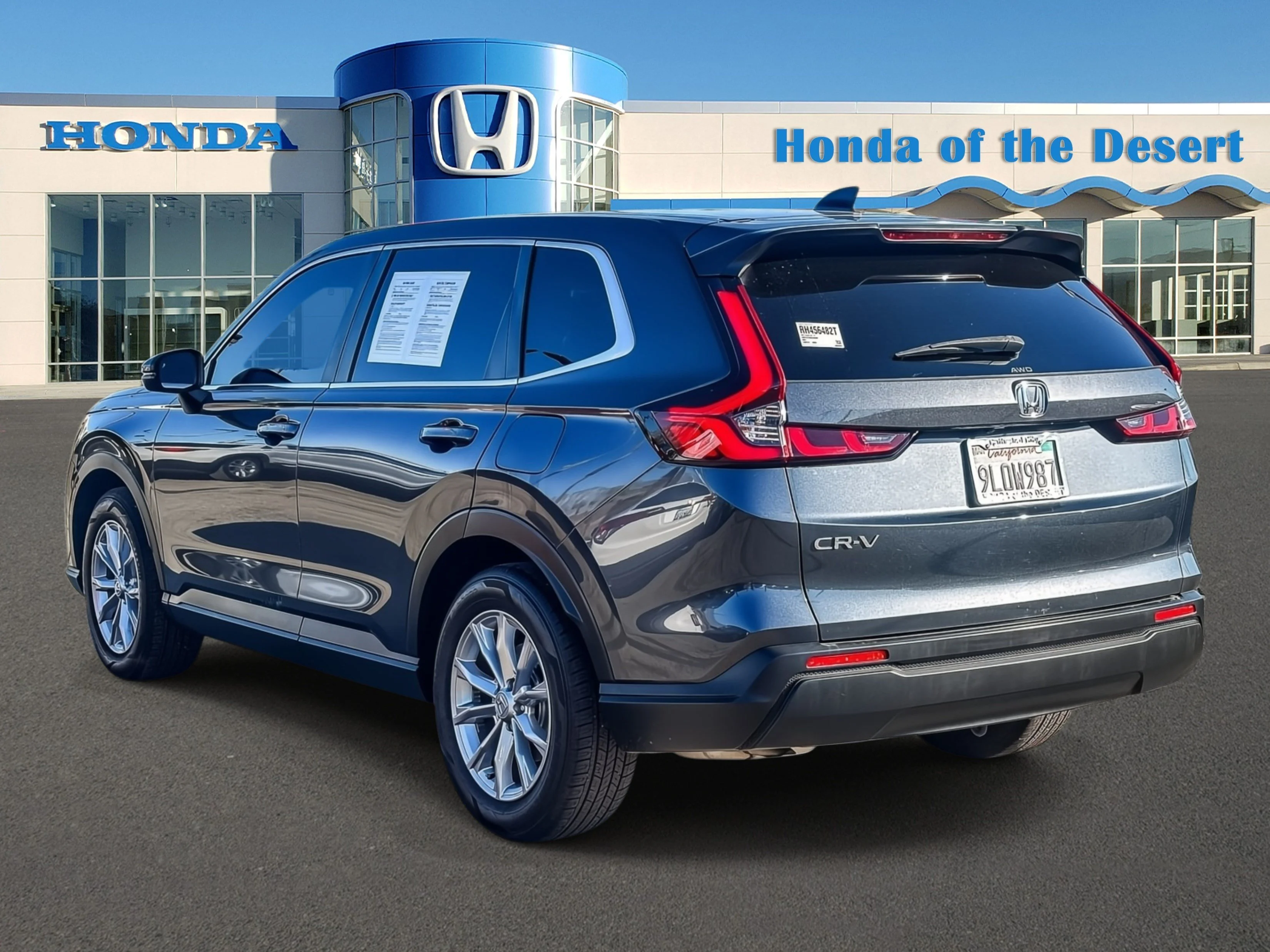Certified Used 2024 Meteorite Gray Metallic Honda EX image 4