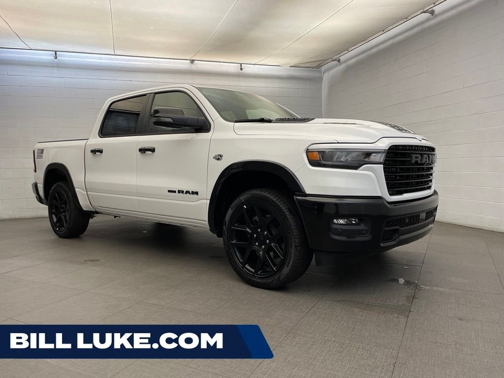 New 2026 Bright White Clear-Coat Exterior Paint RAM Laramie America 250 image 1