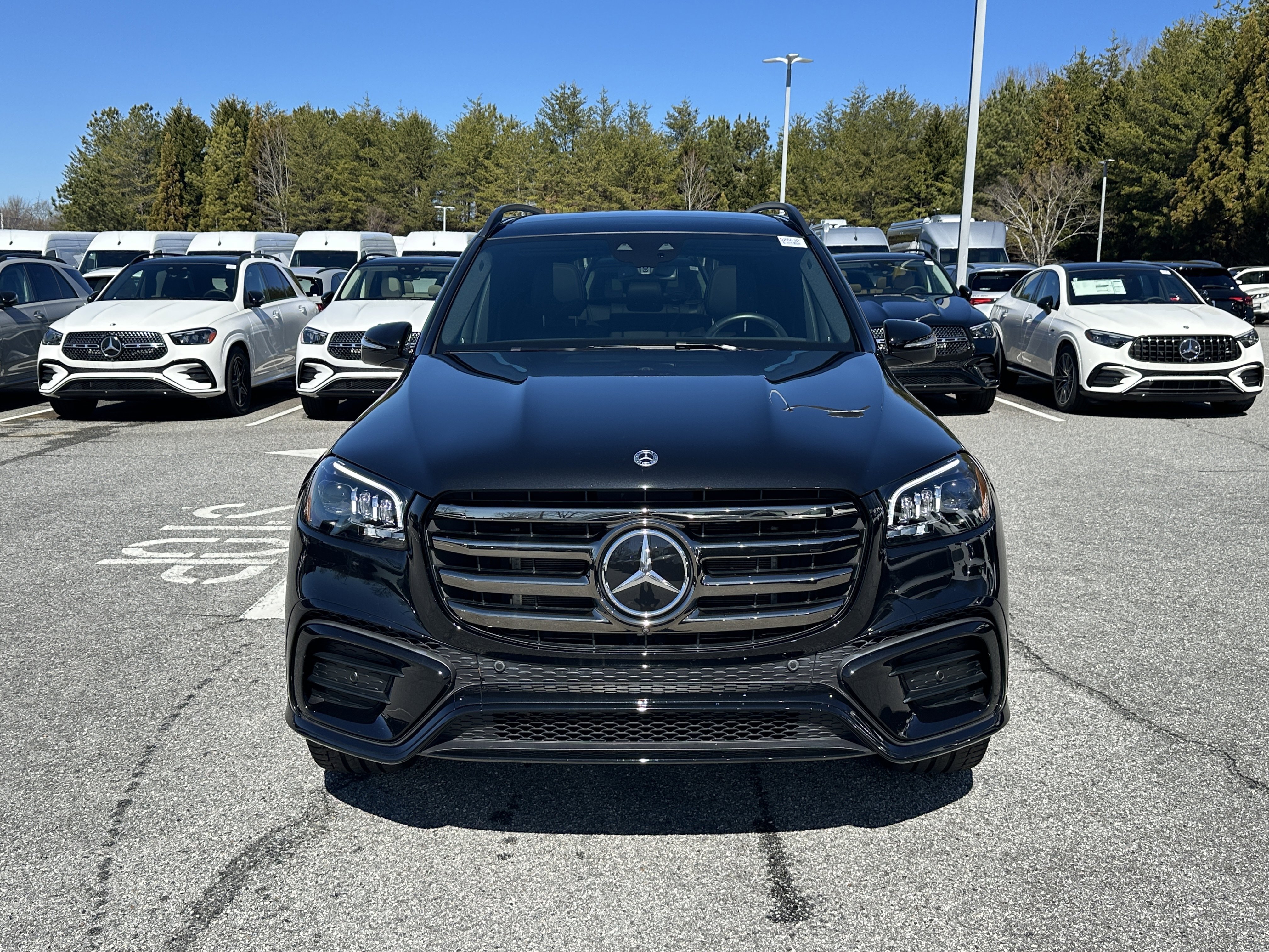 Certified Used 2025 Black Mercedes-Benz GLS 450 image 3