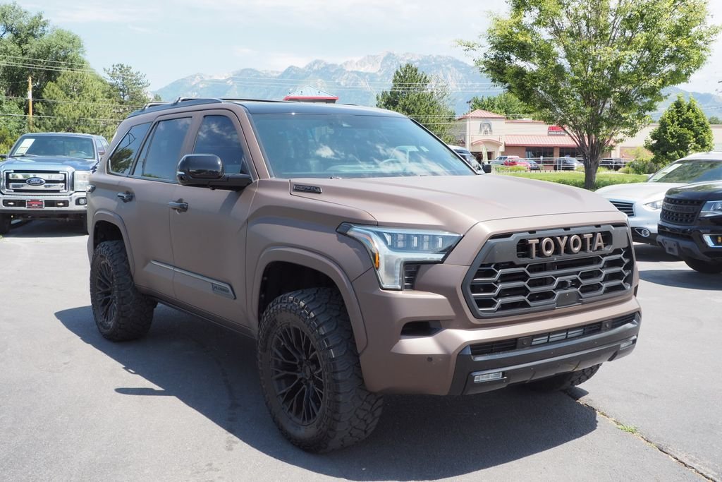 Used 2025 Black Toyota Platinum image 3