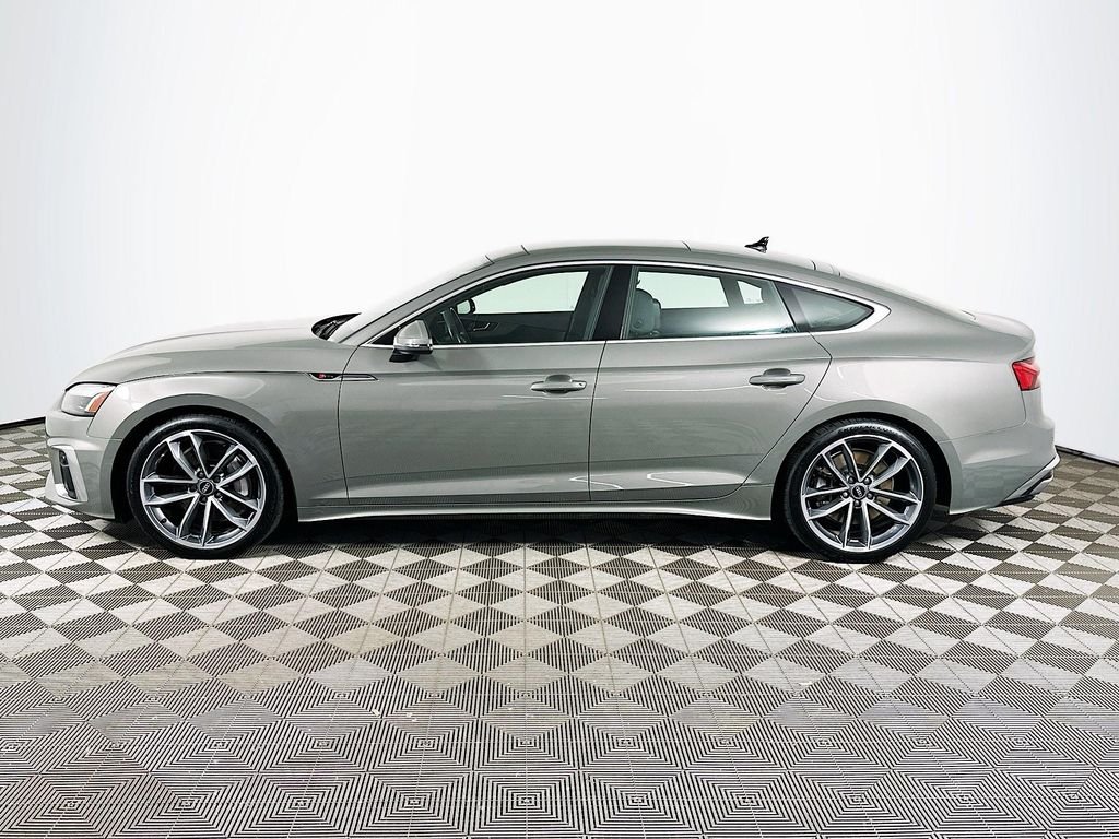 Used 2023 District Green Metallic Audi S Line image 8