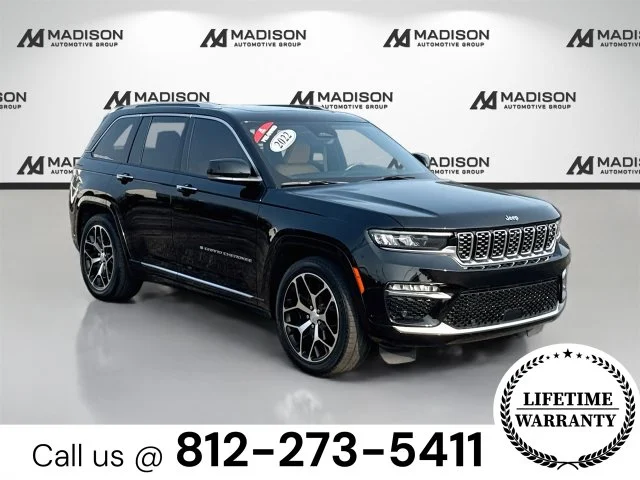 Used 2022 Black Jeep Summit Reserve image 3