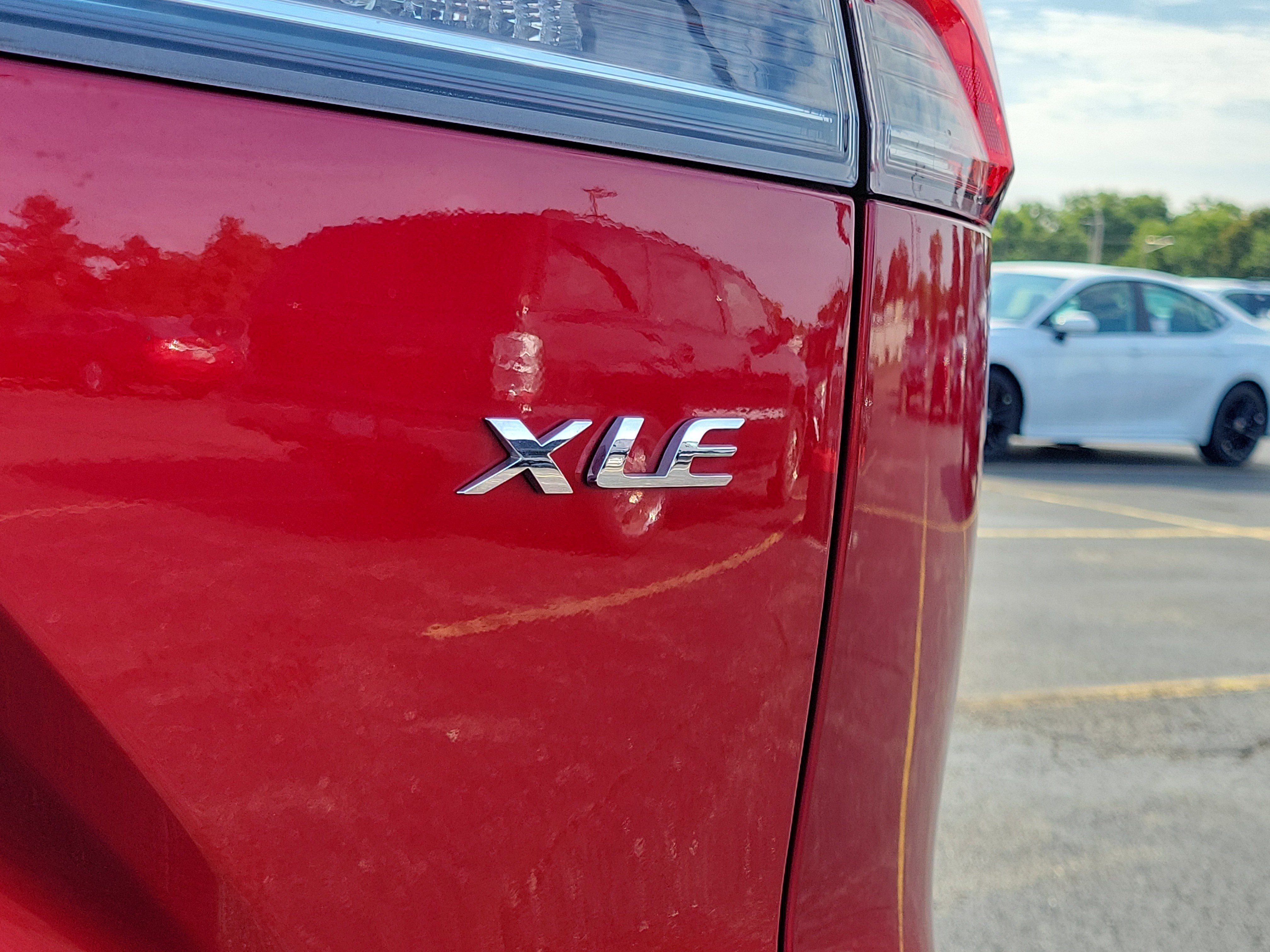 Used 2025 Red Crystal Toyota XLE image 7