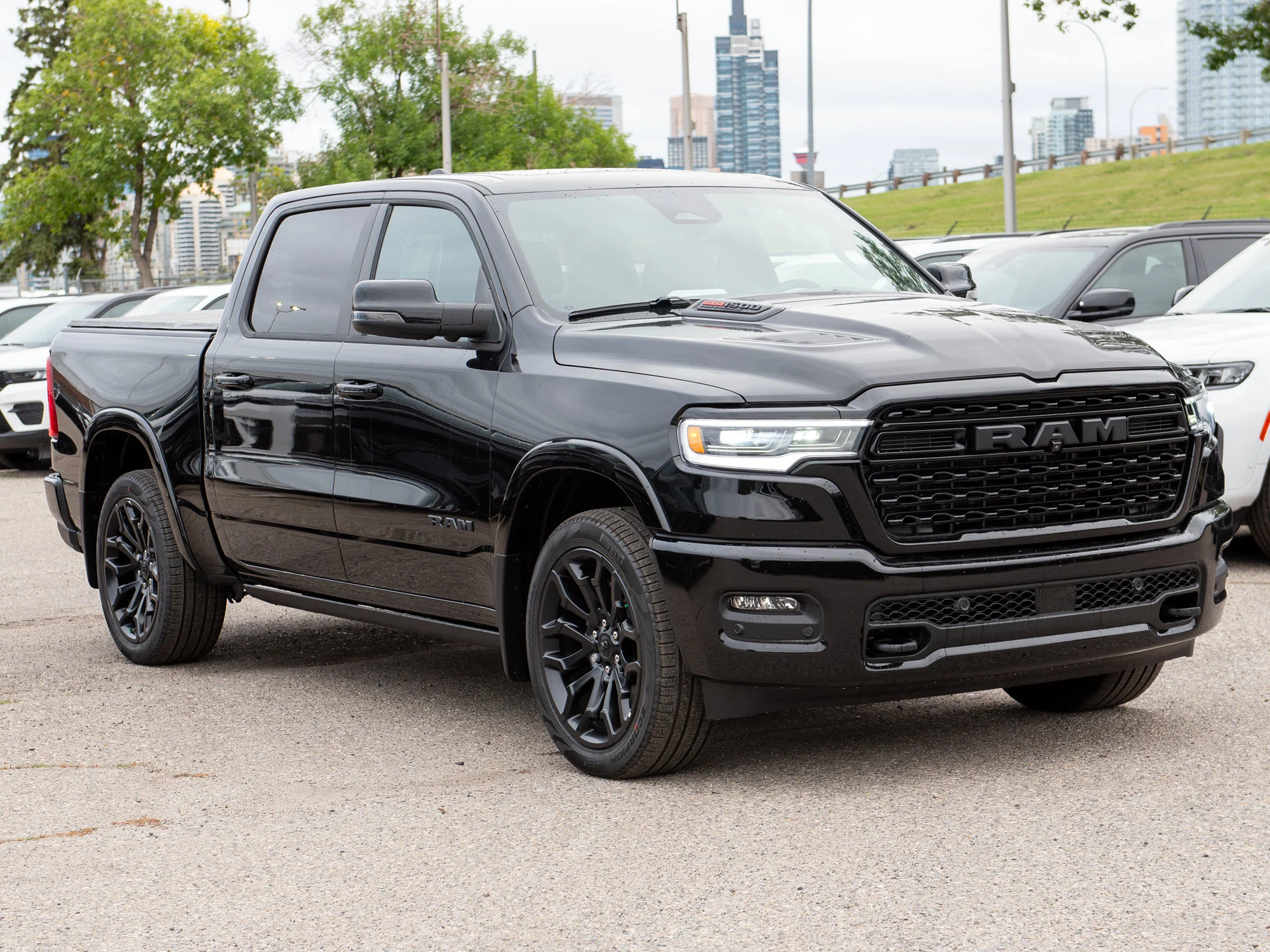 New 2026 Black RAM Limited Night* Crew Cab 4x4, 540 Horsepower, Massage Seats, Head-Up Display image 11