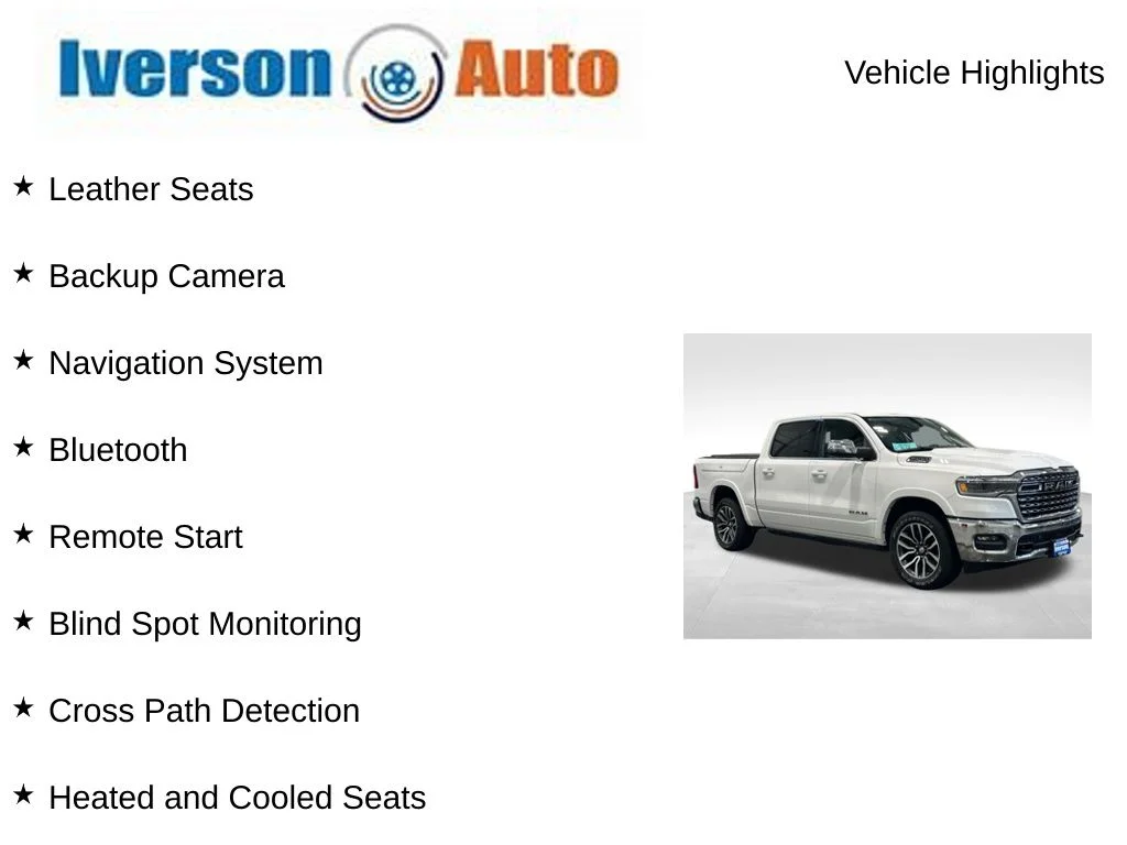 Used 2025 White Ram Limited image 2