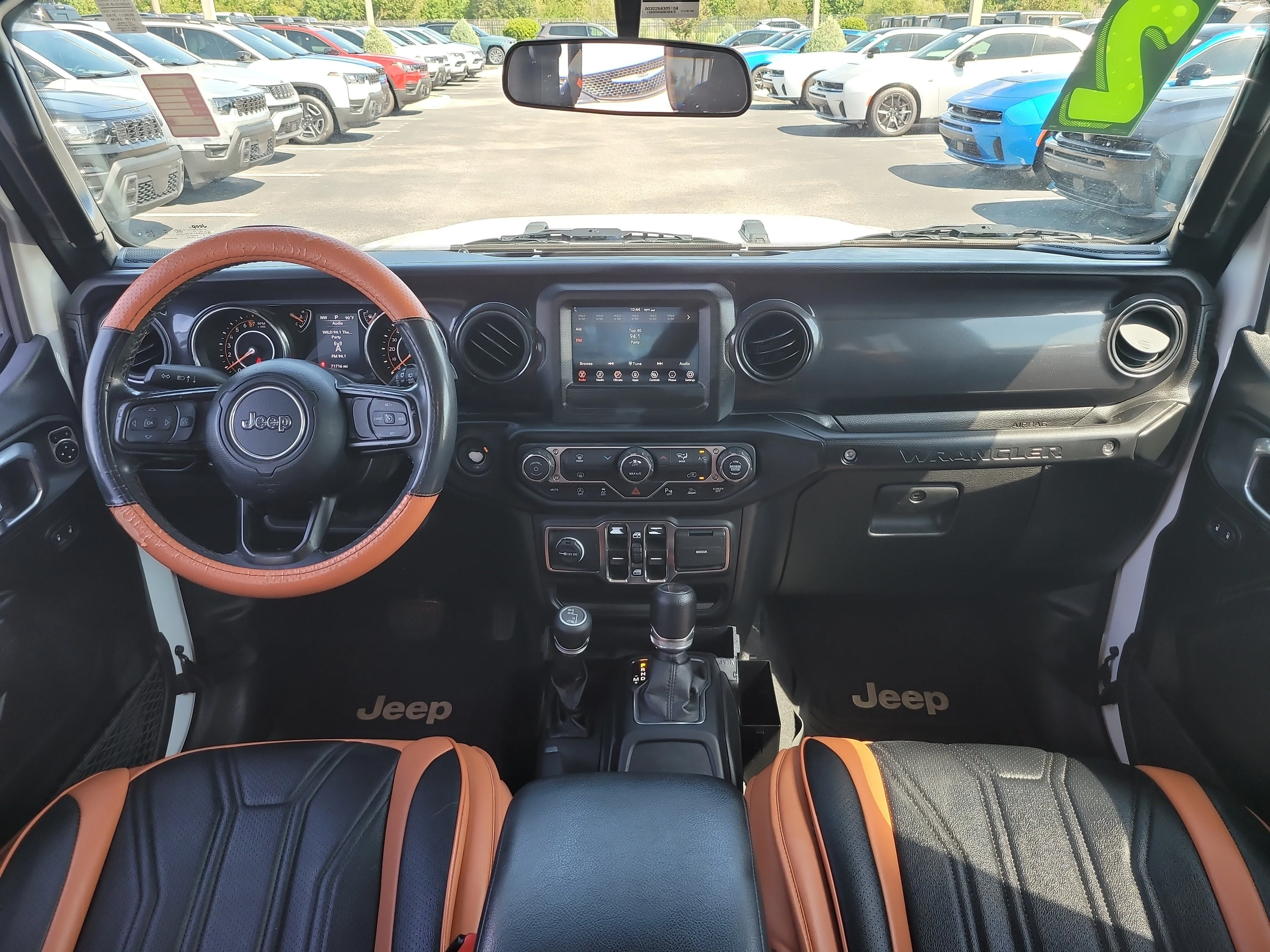 Used 2022 Bright White Clearcoat Jeep Unlimited Sport Altitude image 14