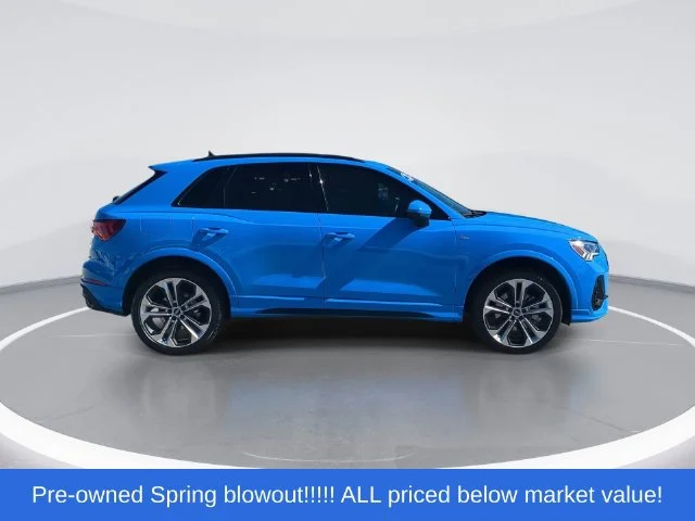 Used 2021 Blue Audi Premium Plus image 9