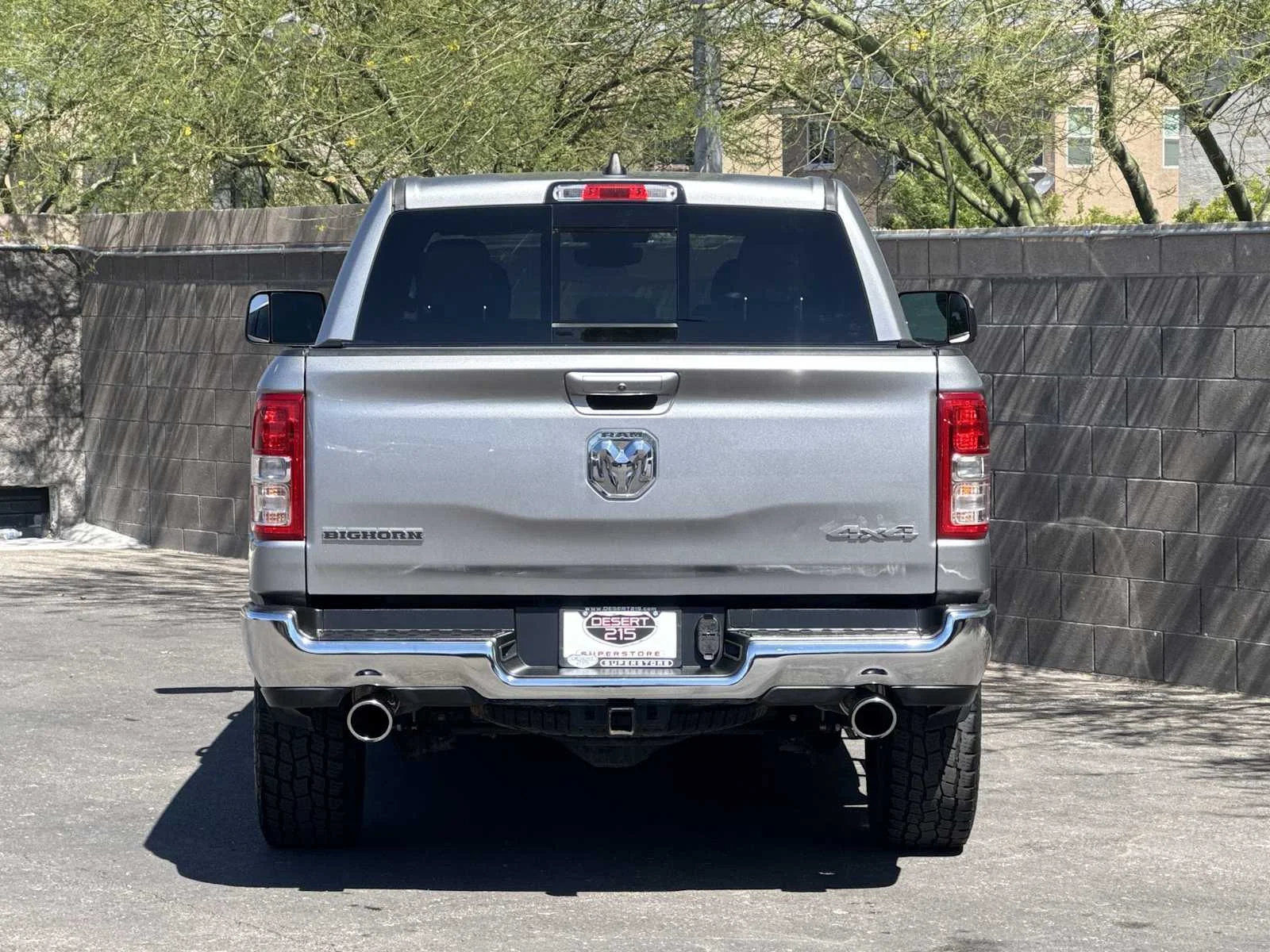 Used 2021 Billet Silver Metallic Clearcoat Ram Big Horn image 7