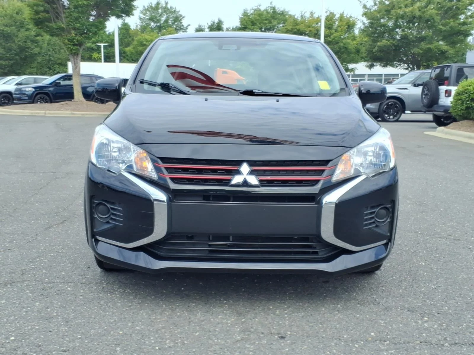 Used 2024 Jet Black Metallic Mitsubishi Black Edition image 12