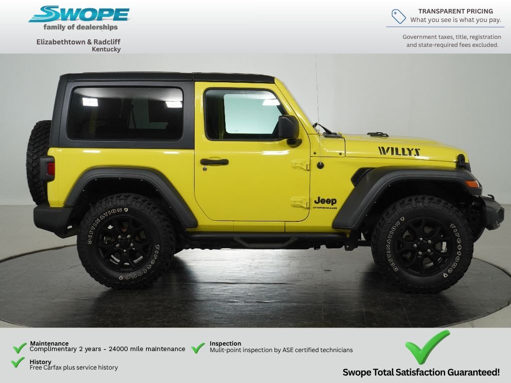 Used 2023 High Velocity Clearcoat Jeep Willys image 2