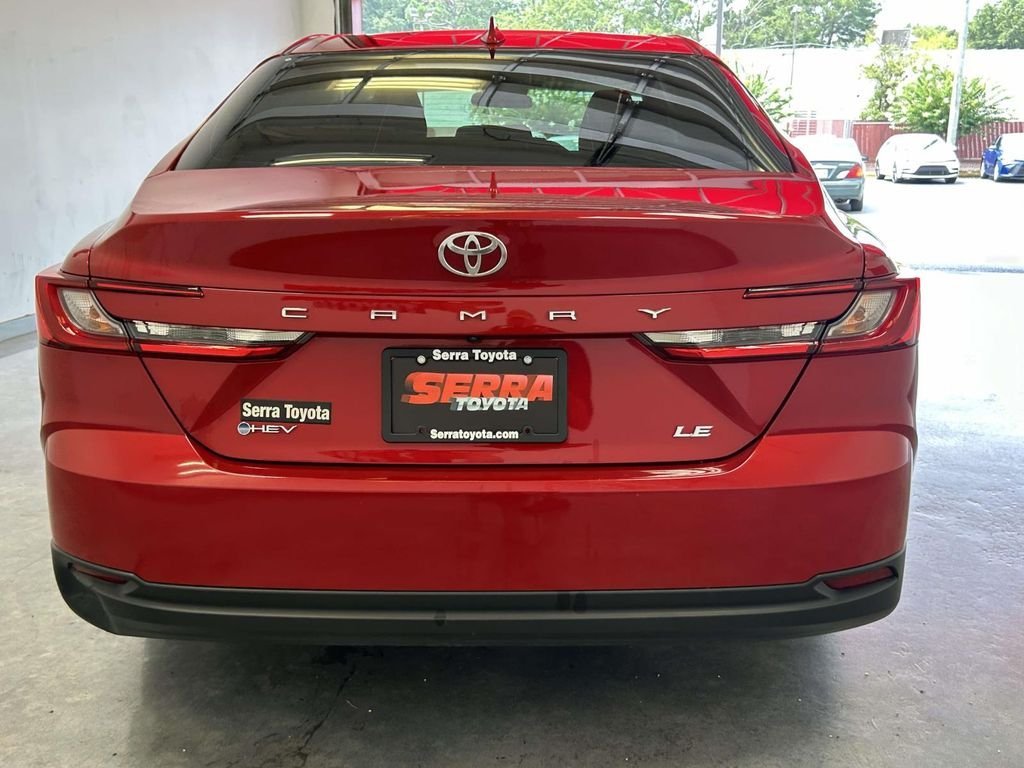 Used 2025 Red Toyota LE image 4