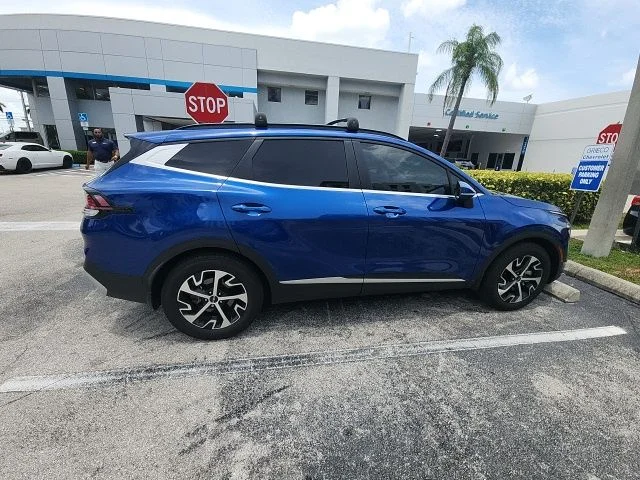 Used 2025 Blue Kia EX image 2
