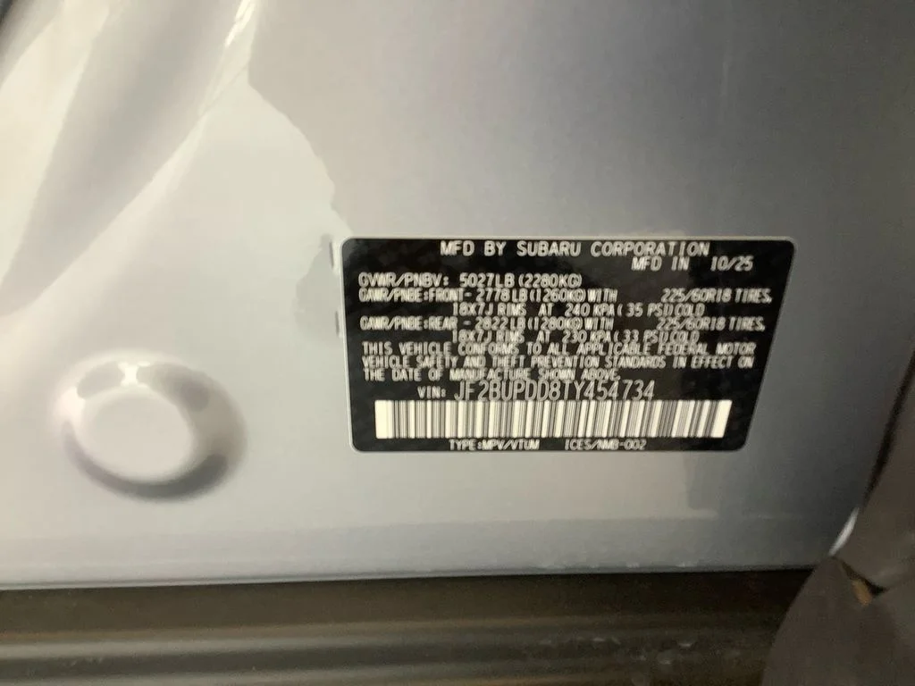 Used 2026 Silver Subaru Limited image 20