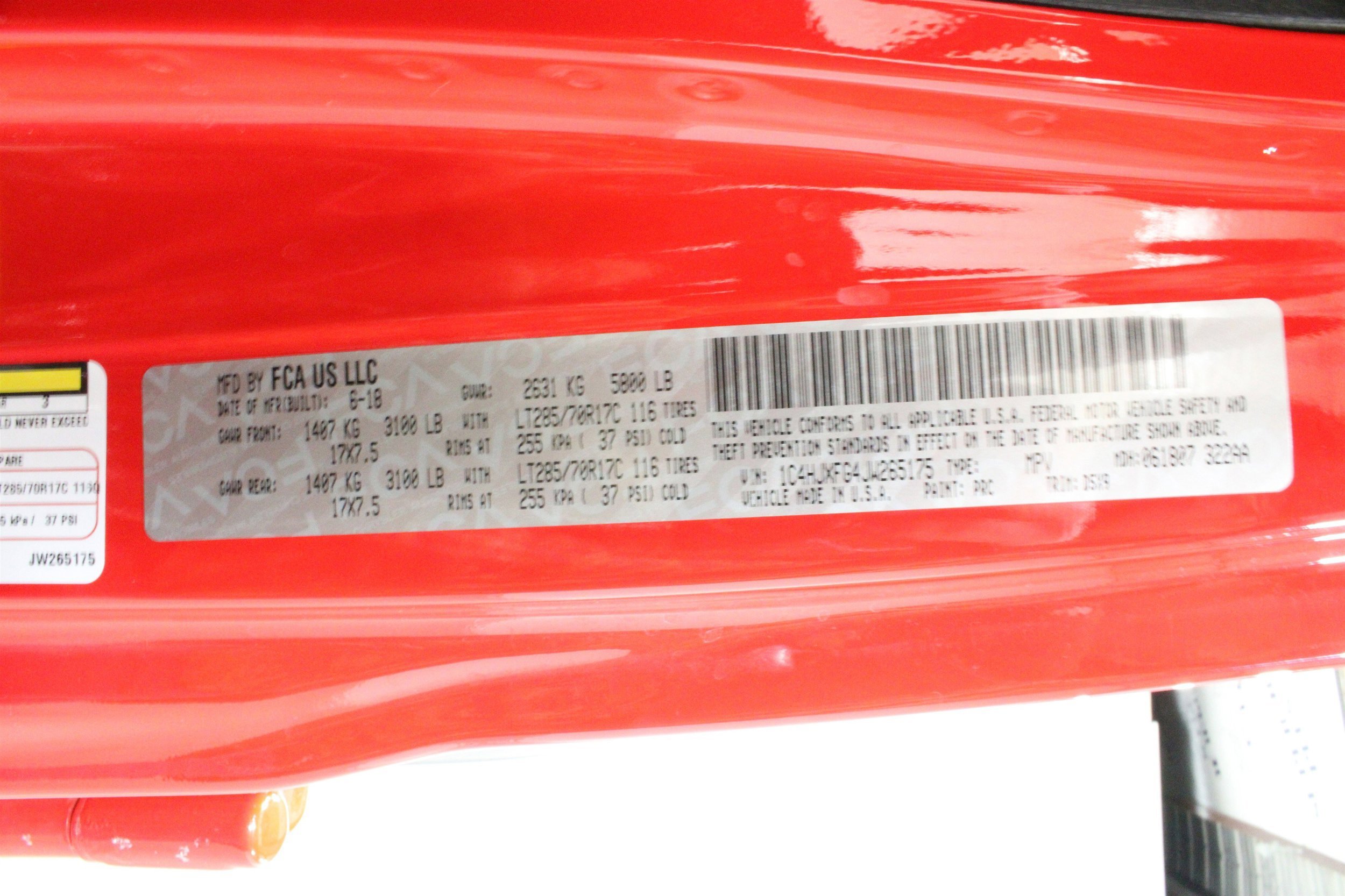 Used 2018 Firecracker Red Clearcoat Jeep Rubicon image 35